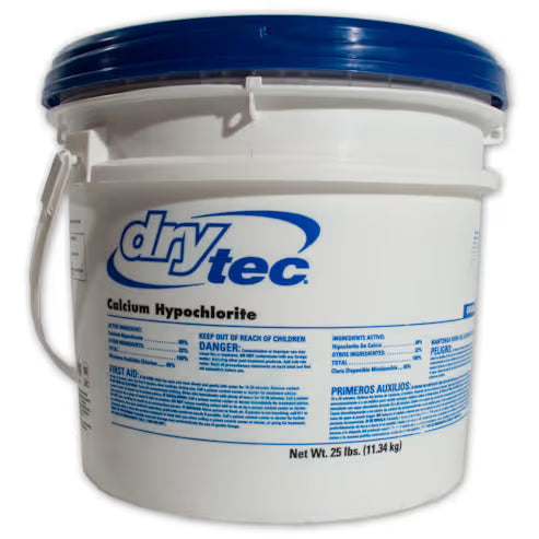 Drytec 68% Calhypo Chlorine Granular 25 lb Pail