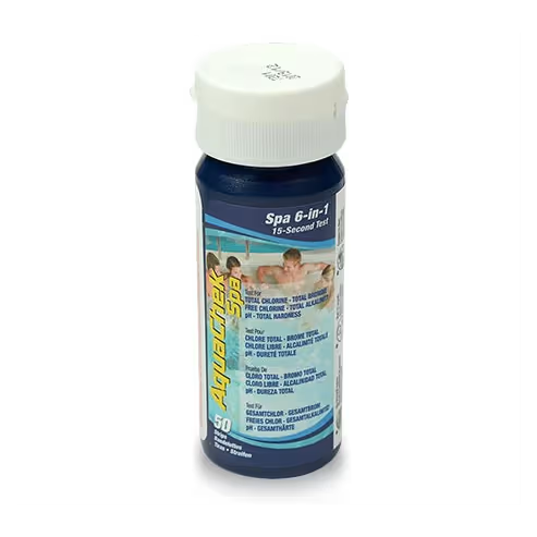 AquaChek Spa 6-in-1 Test Strips, 50/Pack | 552244